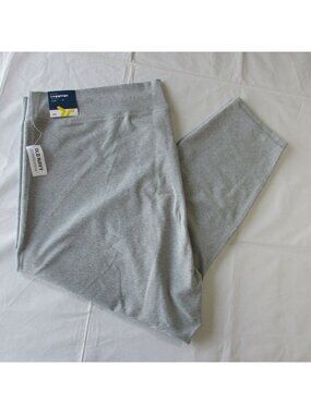 Old Navy Women's 4X High Rise Cloud+ Light Compression 7/8 Ankle Leggings Gray
